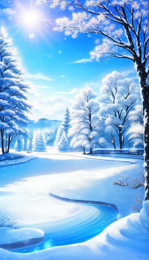 00348-2565848882-japanese school, schoolyard, sharp, detailed, masterpiece, winter, snow, scenery, snowman.png